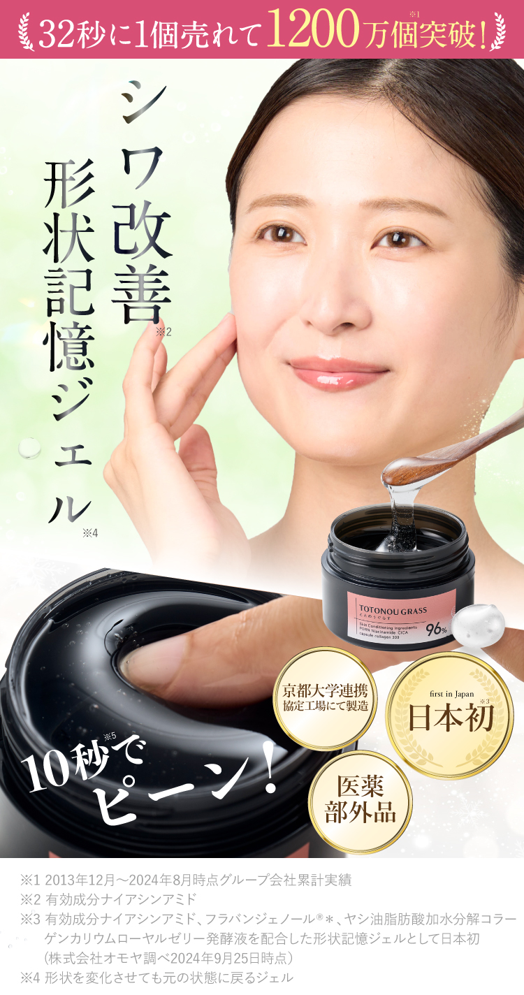 史上一番安い ととのうぐらす フェイスジェル・ゲル